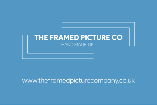 Company logo showing Framed Picture Company logo and contact details